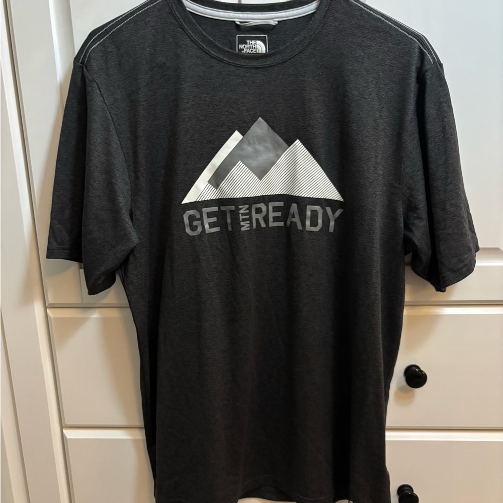 The North Face Men's Charcoal Mountain Tee